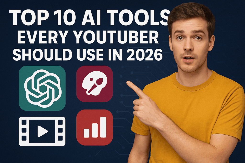 Top 10 AI Tools Every YouTuber Should Use in 2026 (Complete Guide) - Ai ...