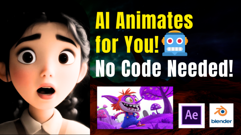 AI Animates for You — No Code Needed